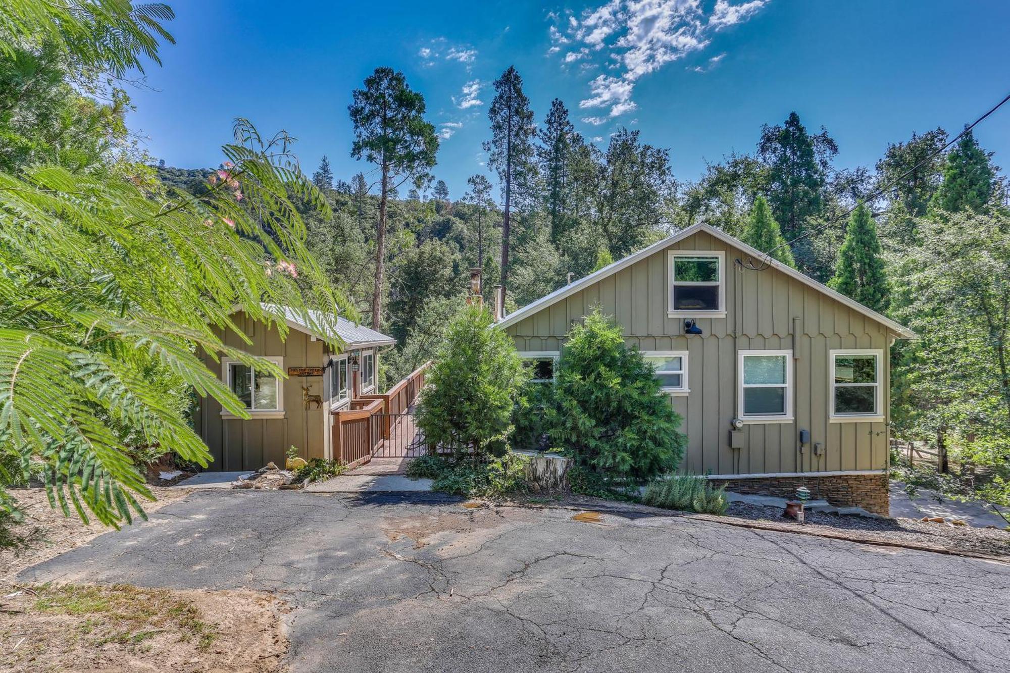 Rustic Oakhurst Retreat Less Than 4 Mi To Bass Lake! Villa Exterior foto