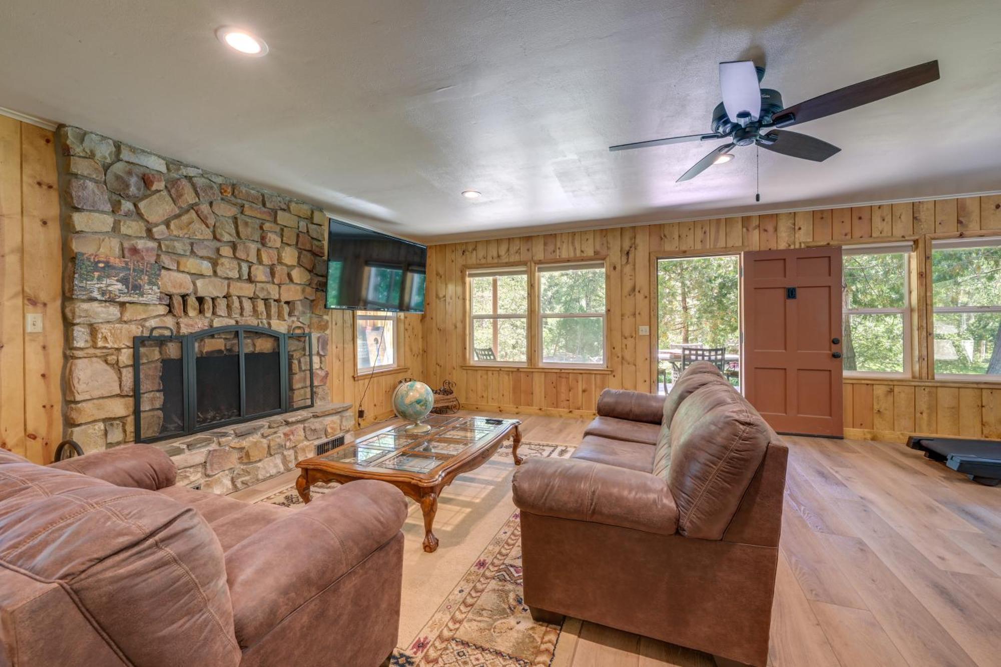 Rustic Oakhurst Retreat Less Than 4 Mi To Bass Lake! Villa Exterior foto