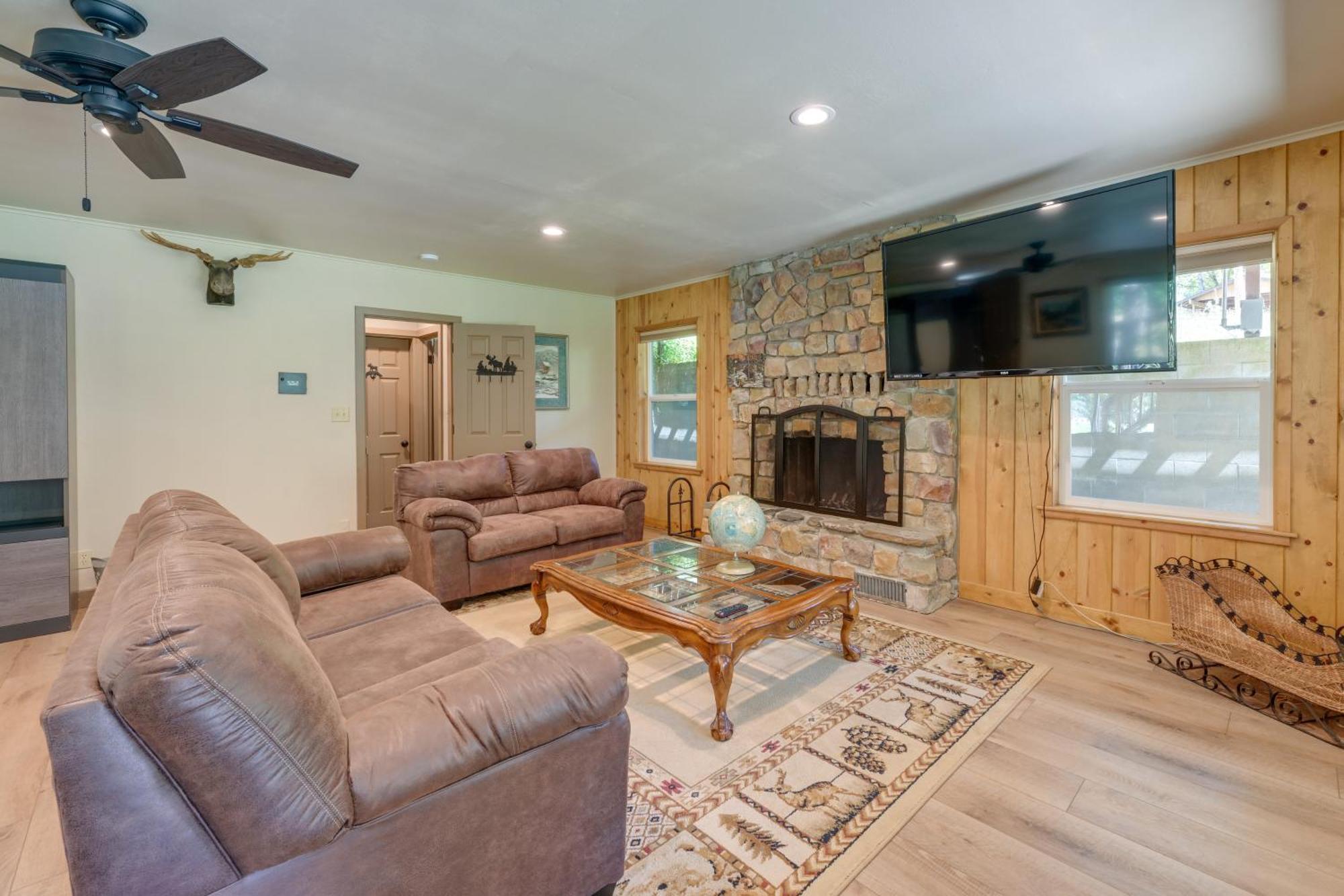 Rustic Oakhurst Retreat Less Than 4 Mi To Bass Lake! Villa Exterior foto